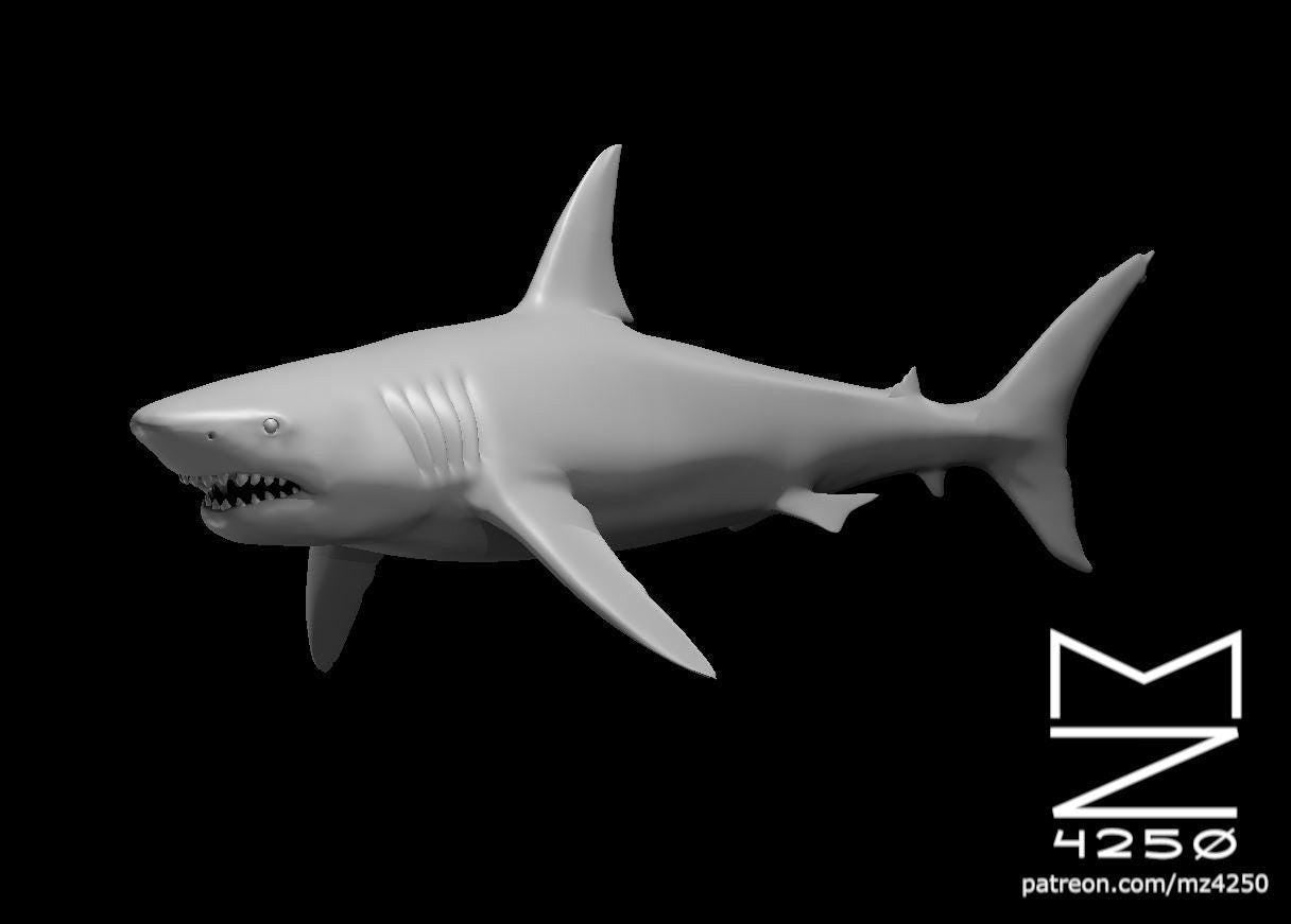 Hunter Shark miniature by MZ4250