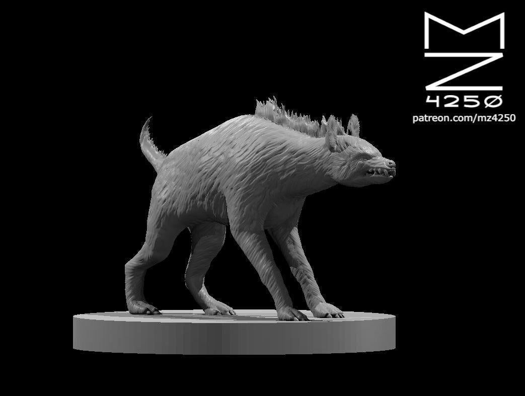 Hyena miniature by MZ4250