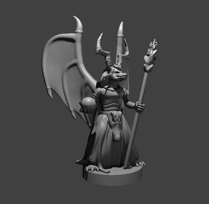 Kobold Chief miniature by MZ4250