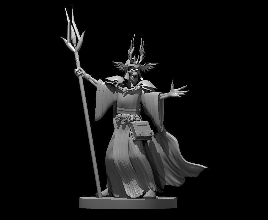 Lich - Male miniature by MZ4250