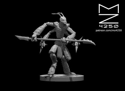 Thri-kreen miniature by MZ4250