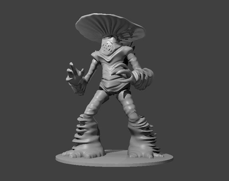 Myconid Behemoth miniature by MZ4250