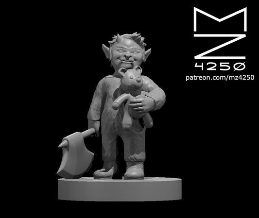 Oni Toddler miniature by MZ4250