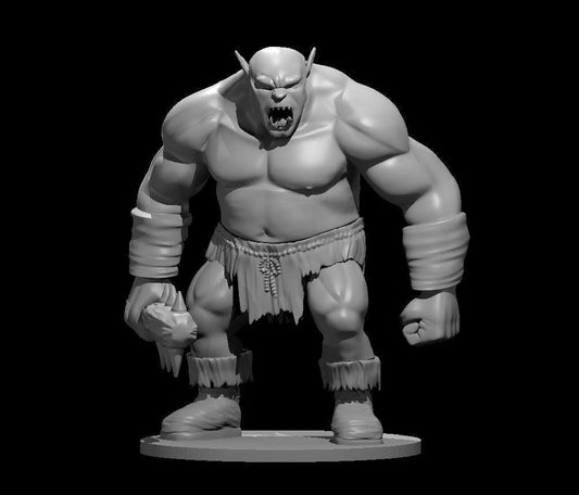 Ogre miniature by MZ4250