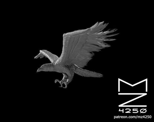 Raven Flying miniature by MZ4250