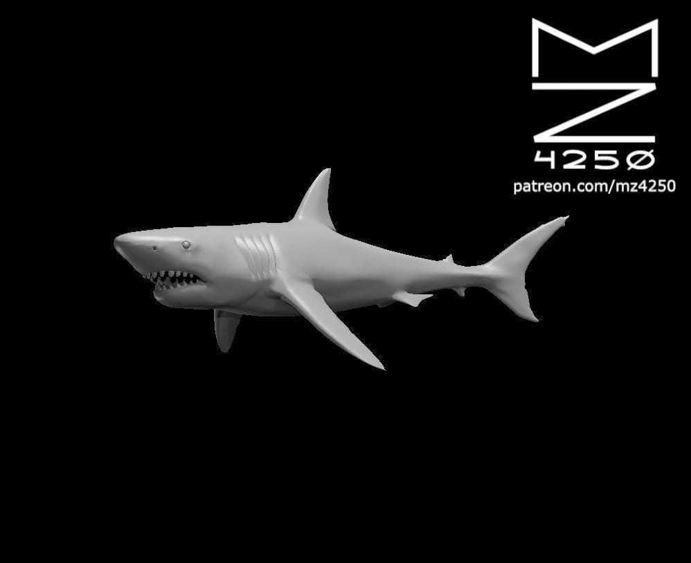 Reef Shark miniature by MZ4250