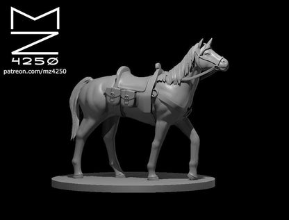 Riding Horse miniature by MZ4250