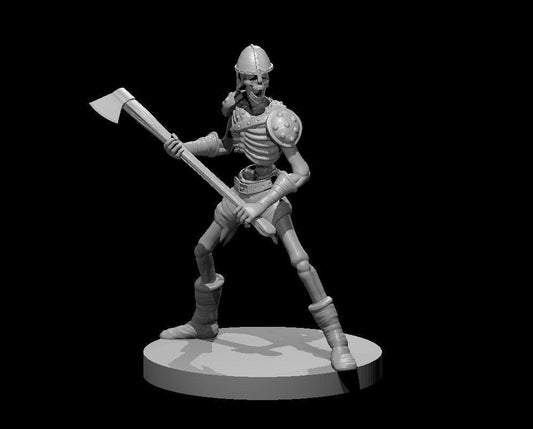 Skeleton Axeweilder miniature by MZ4250