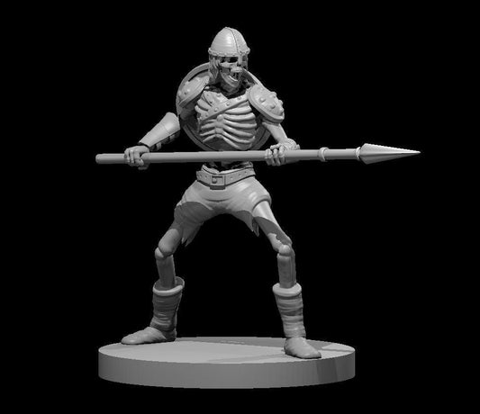 Skeleton Spearman miniature by MZ4250