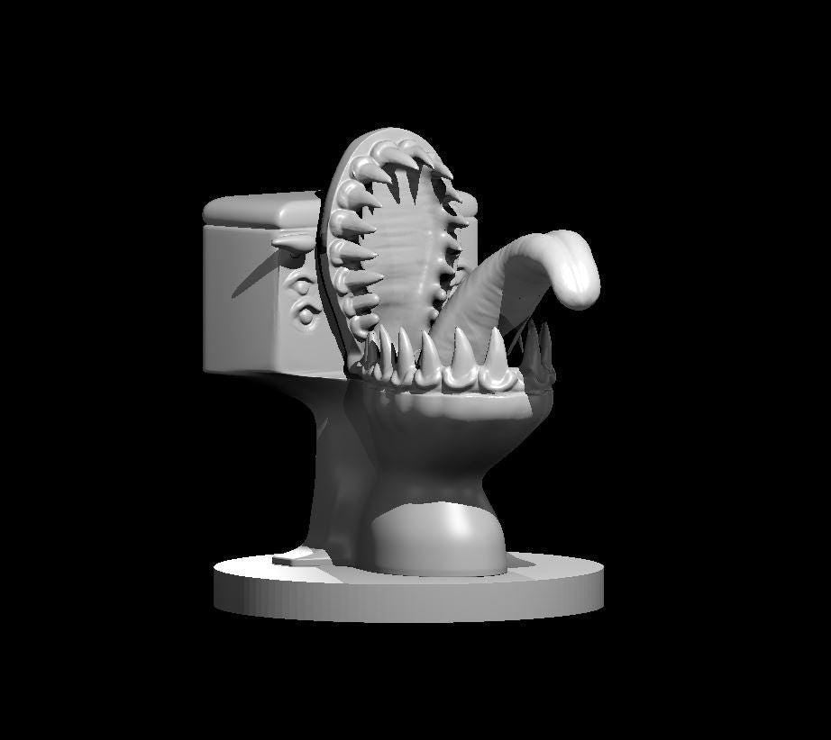 Toilet Mimic miniature by MZ4250