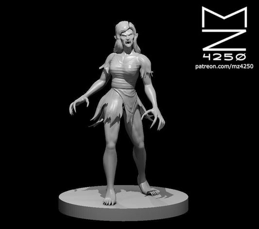 Vampire Spawn Female miniature by MZ4250