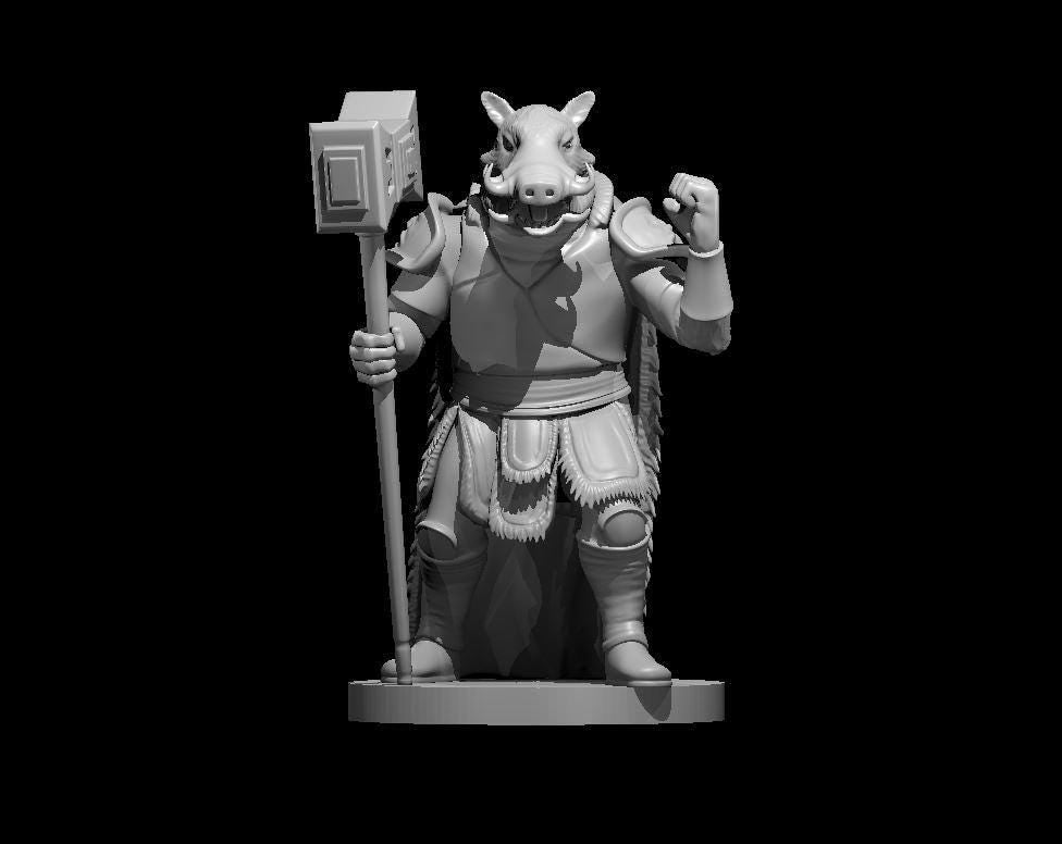 Wereboar miniature by MZ4250