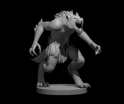 Werewolf Male miniature by MZ4250