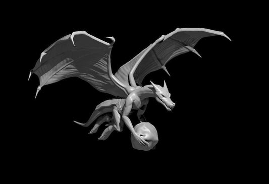 Winged Kobold miniature by MZ4250