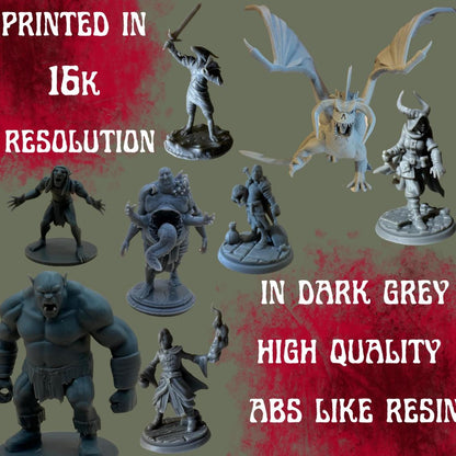 Undead Wyvern miniature by M3DM