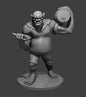 Party Ogre miniature by MZ4250