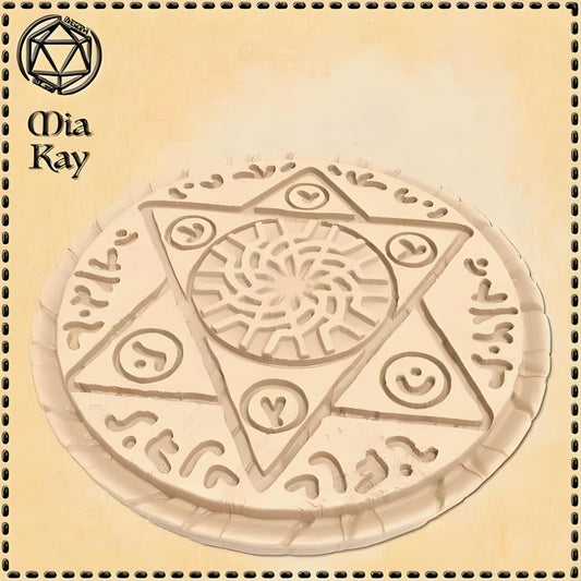 Summoning Circle miniature by M3DM