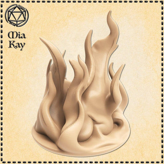 Fire Disk miniature by M3DM