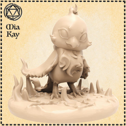 Baby Phoenix miniature by M3DM