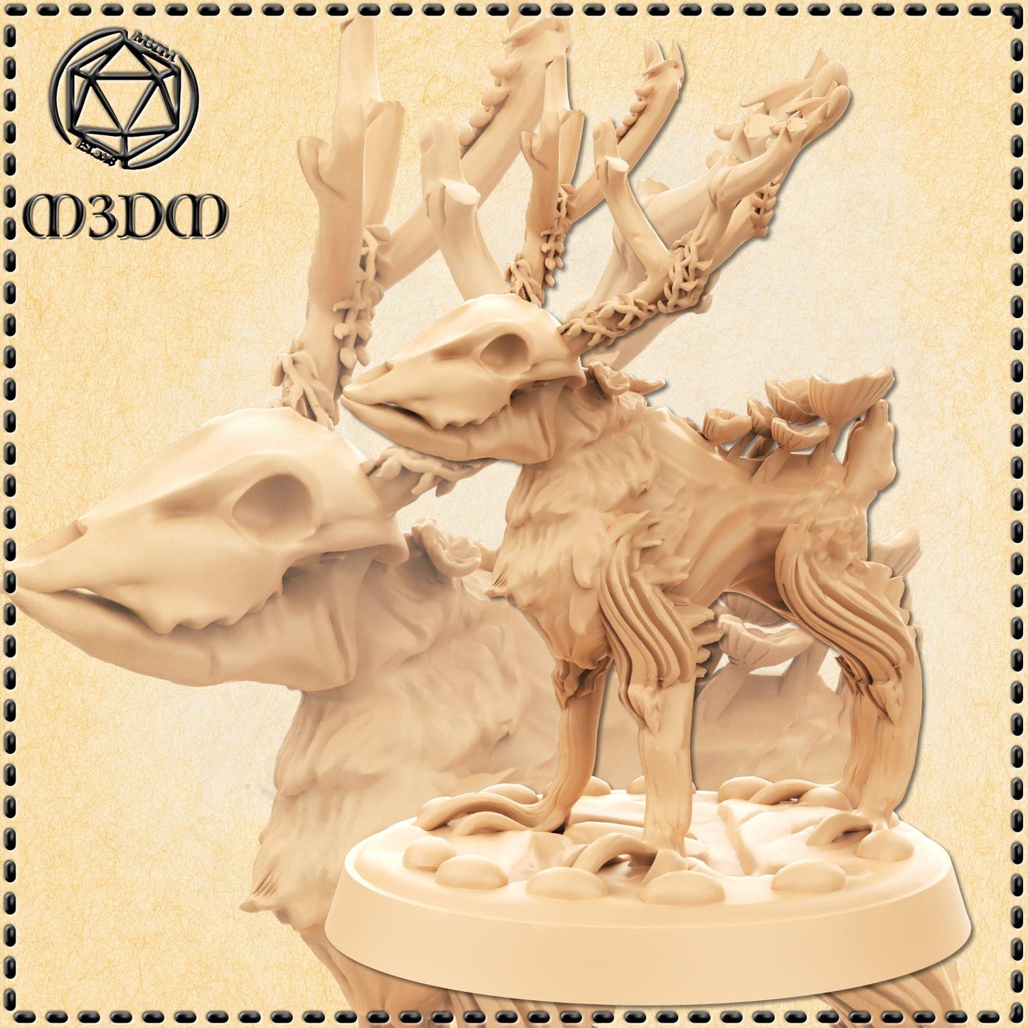 Baby Wendigo miniature by M3DM