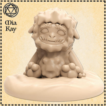 Baby Yeti miniature by M3DM