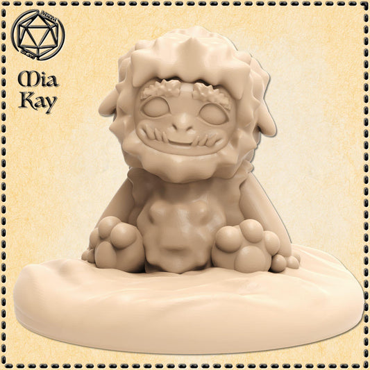 Baby Yeti miniature by M3DM