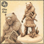 Bear Warrior miniature by M3DM