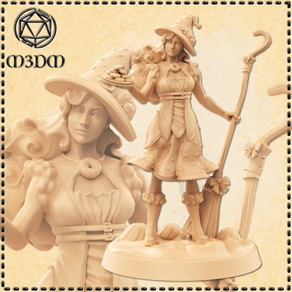 Dessert Witch miniature by M3DM