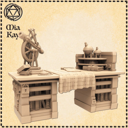 Desk miniature by M3DM