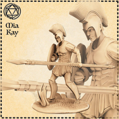 Hoplite (Set of 3) miniature by M3DM