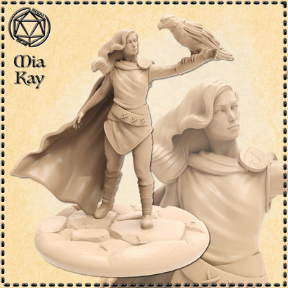 Human Falconer miniature by M3DM