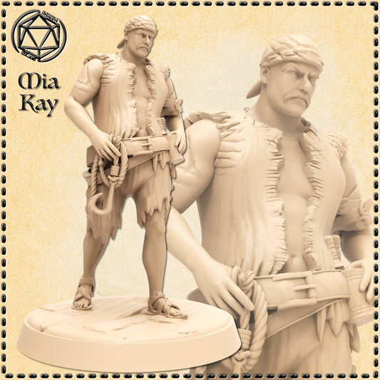 Male Crew Member miniature by M3DM