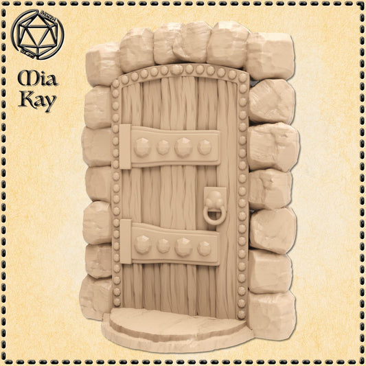 Mimic Door miniature by M3DM