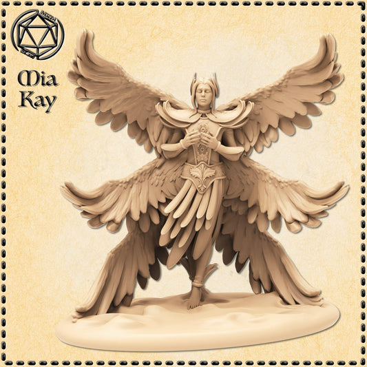 Multi-Wing Angel miniature by M3DM