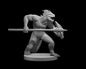 Lizardfolk spear and shield miniature by MZ4250