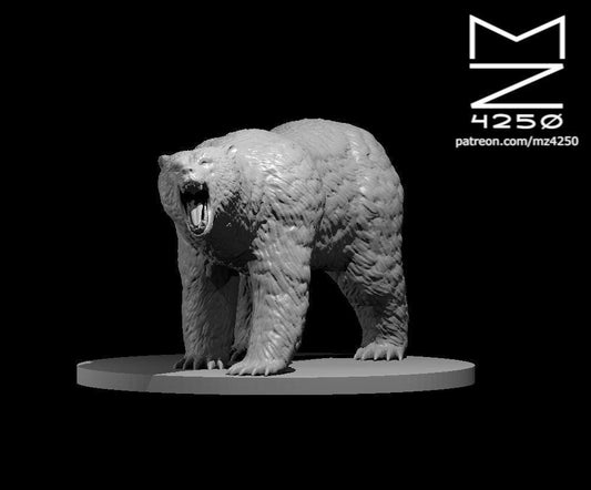 Brown Bear miniature by MZ4250
