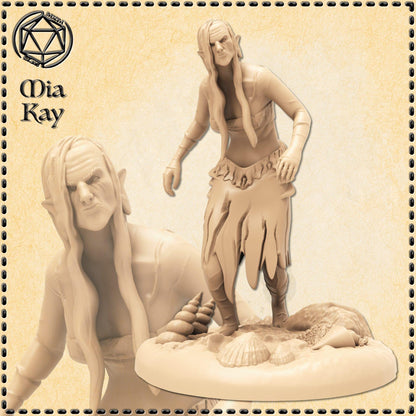 Sea Hag miniature by M3DM