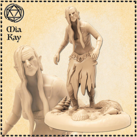Sea Hag miniature by M3DM