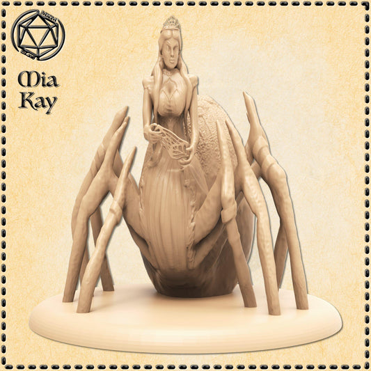 Spider Queen miniature by M3DM