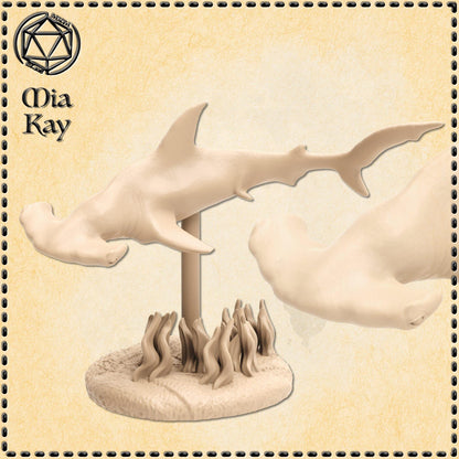 Shark Mount miniature by M3DM