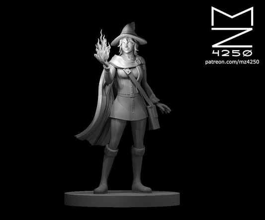 Mage Female miniature by MZ4250