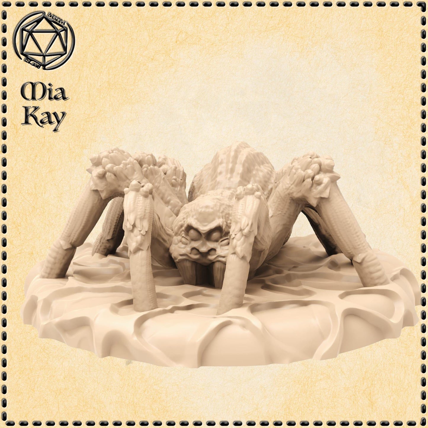 Spider miniature by M3DM