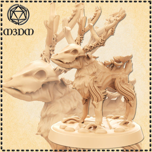 Wendigo miniature by M3DM