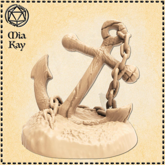 Anchor miniature by M3DM