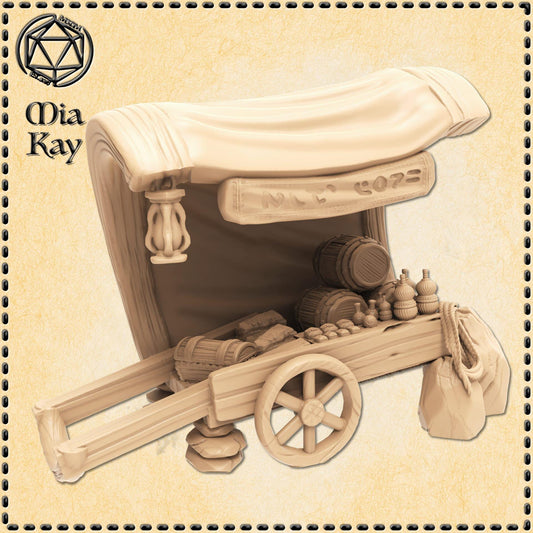 Caravan miniature by M3DM