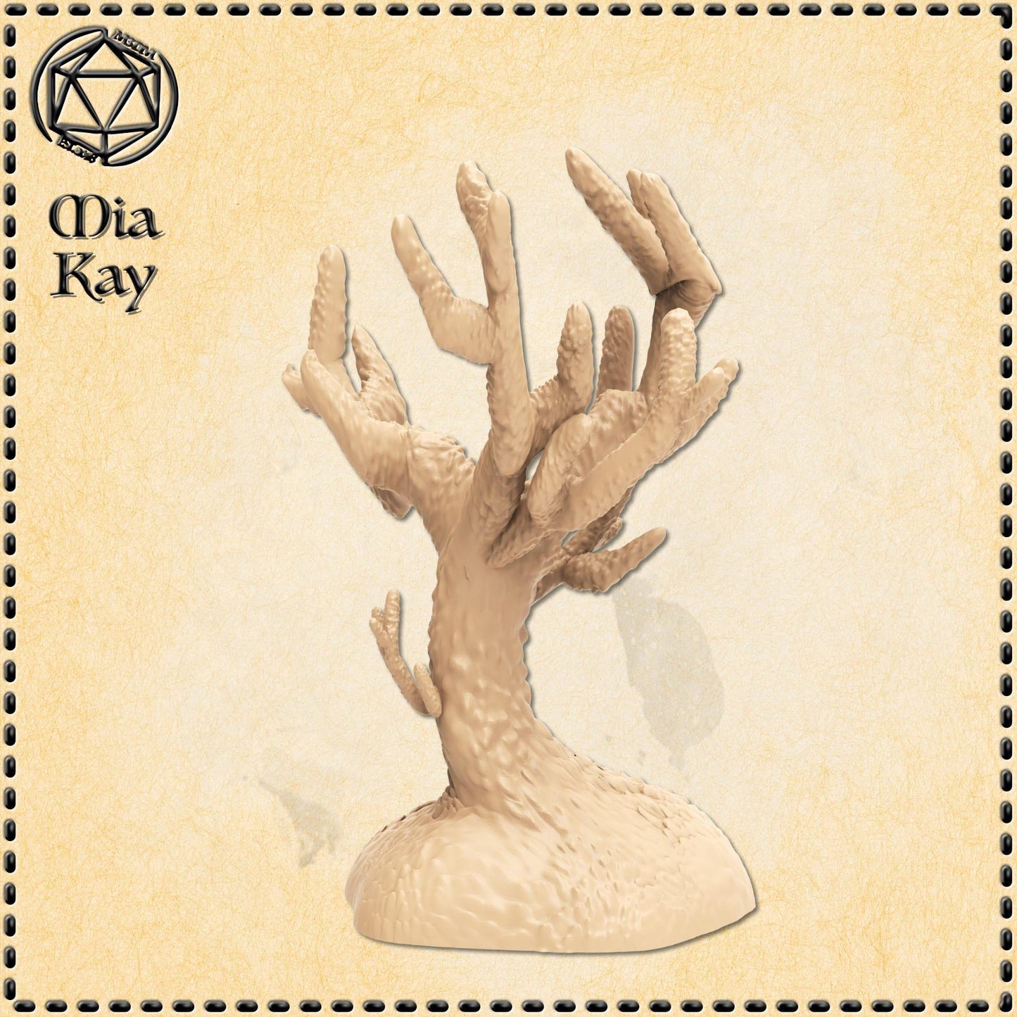 Coral miniature by M3DM