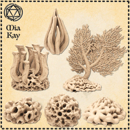 Coral miniature by M3DM