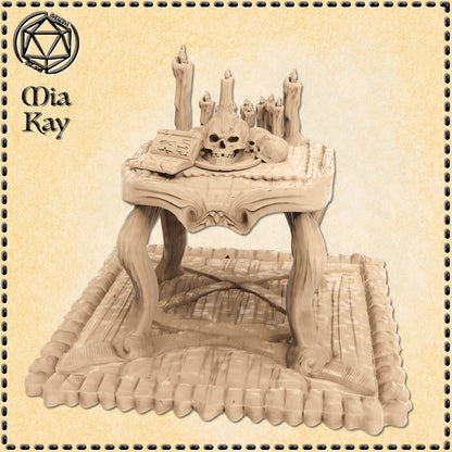 Creepy Alter miniature by M3DM