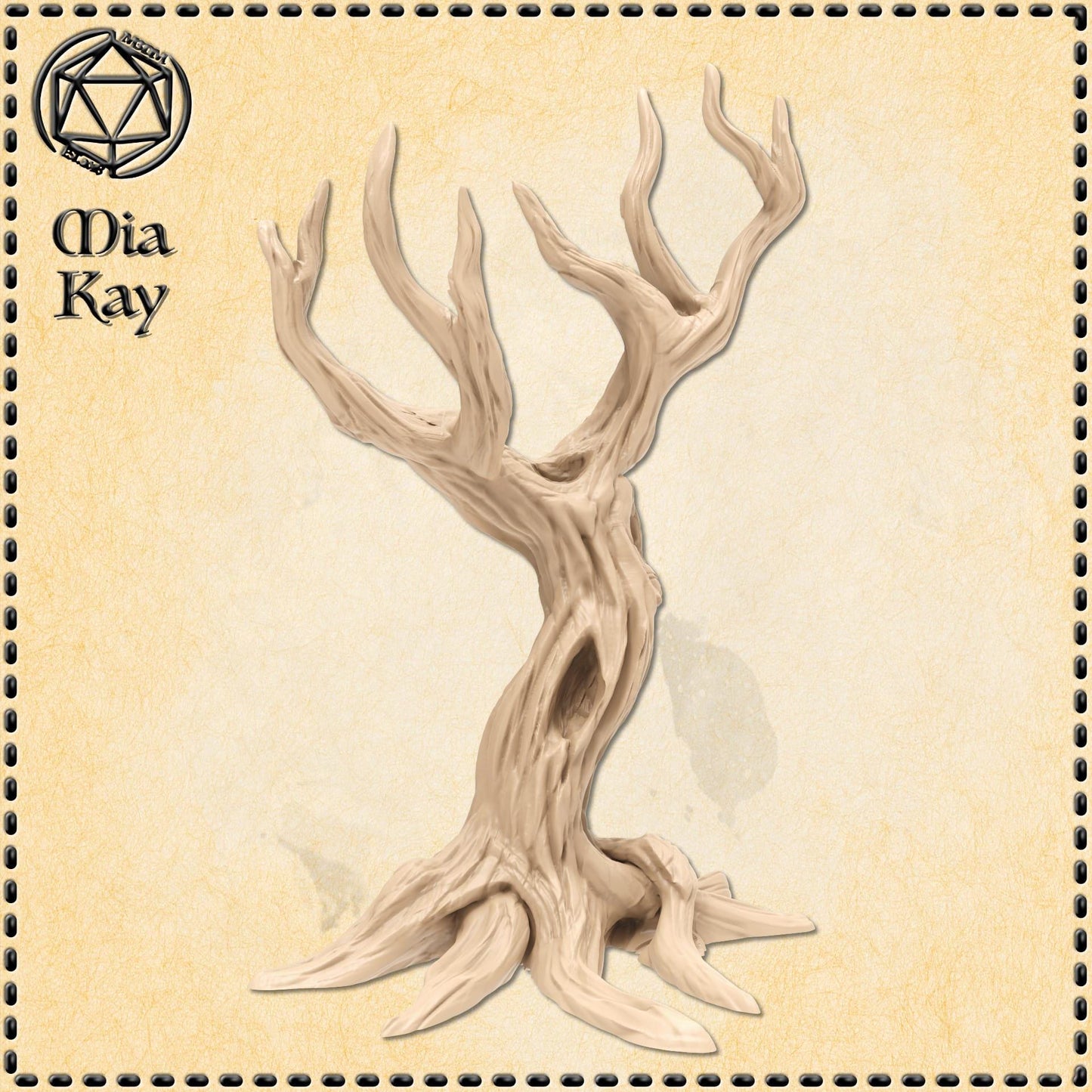 Dead Tree miniature by M3DM