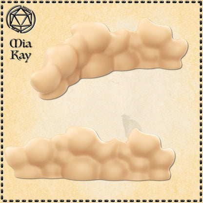 Fog Walls (Straight & Curved) miniature by M3DM